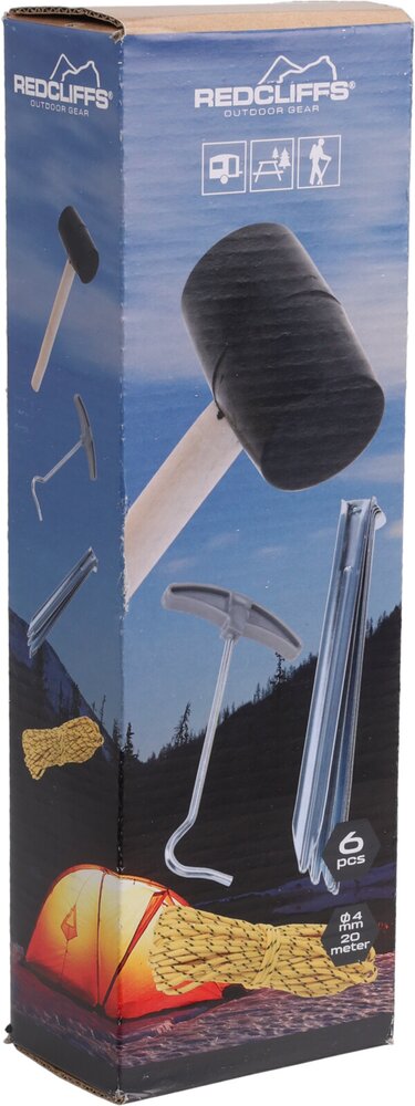 Teltpluggsett 9 deler