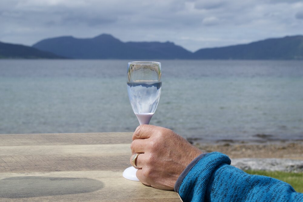 Prosecco-glass 12 cl Gul 1 stk