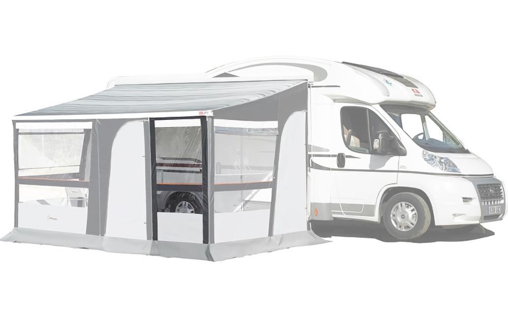 Dynamic markisetelt frontpanel grå