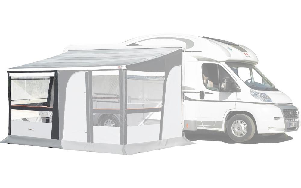 Dynamic markisetelt frontpanel grå