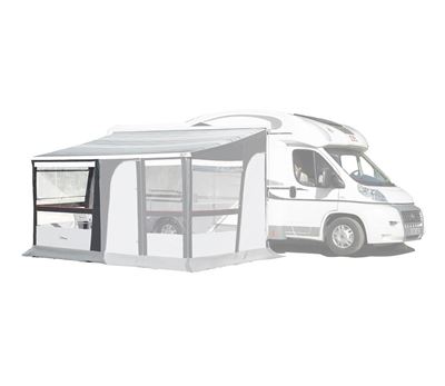 Dynamic markisetelt frontpanel grå