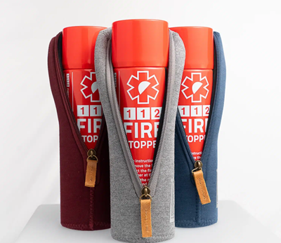 Etui til Brannslukker 112 Grå