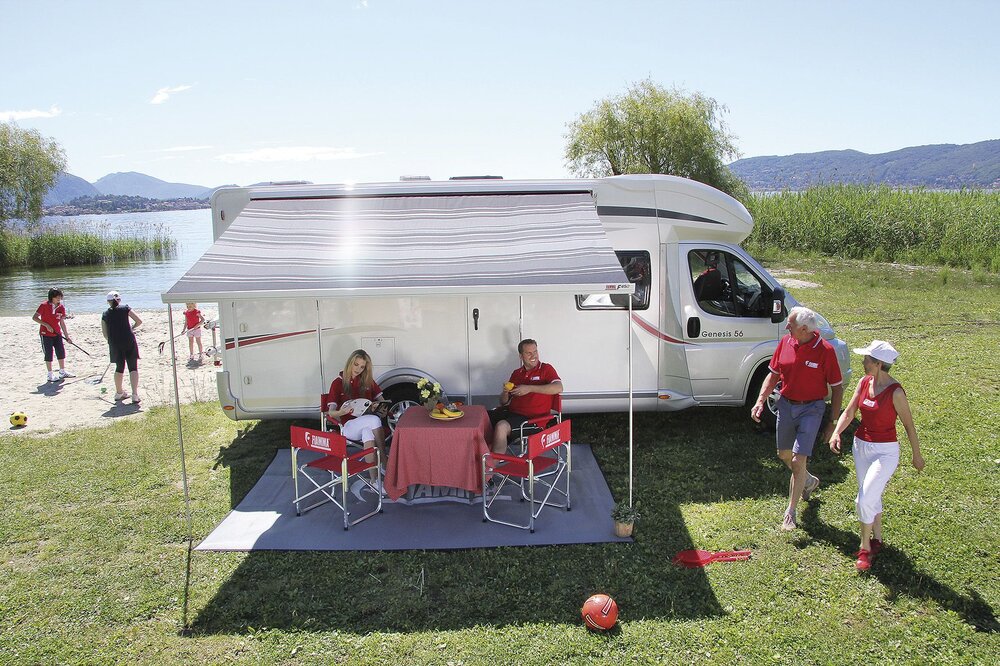 F65 L Markise 400 Hvit Royal Grey