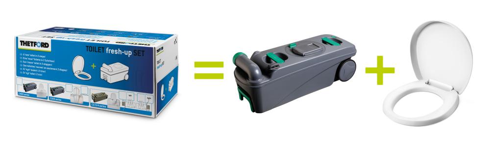 Fresh-up Sett til toalett C500 Hobby