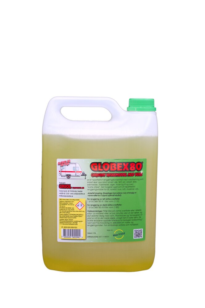GLOBEX 80 Vaskemiddel 5 l m/voks