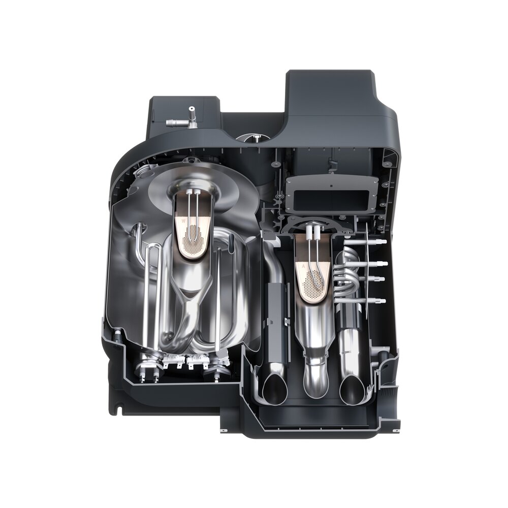 Gass/elektrisk varmer TwinBoost 6000H