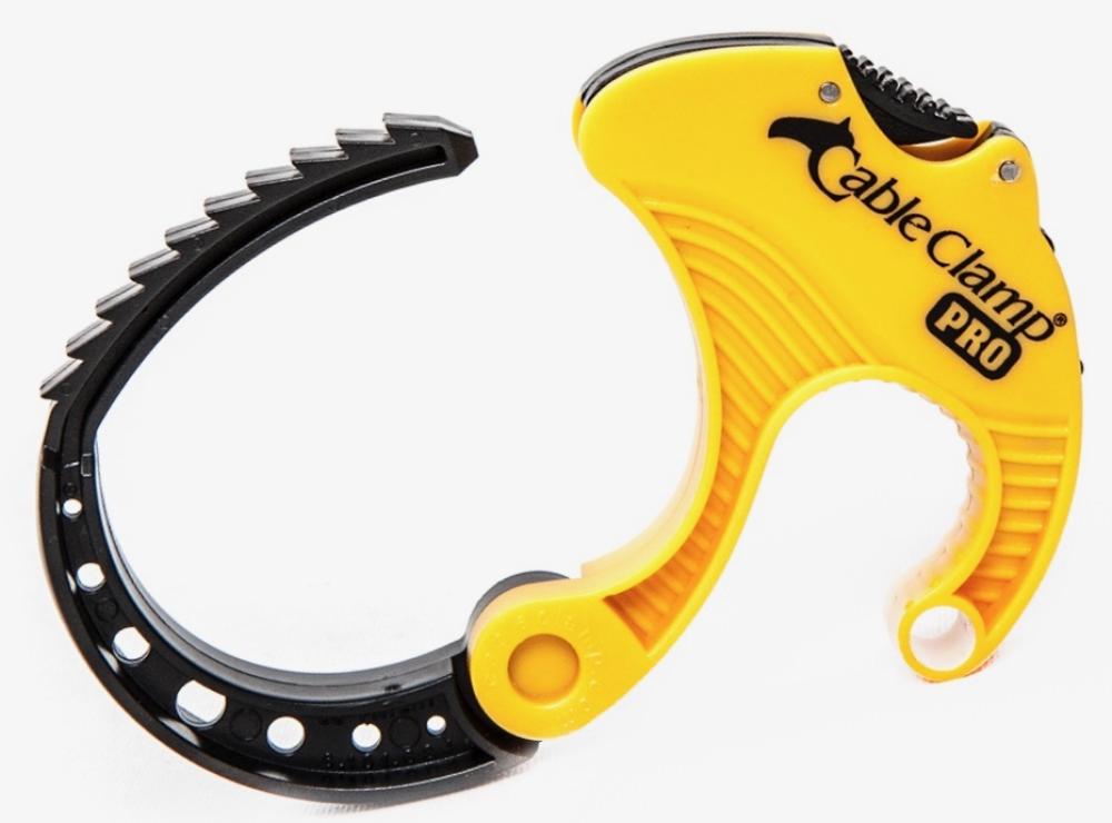 Cable Clamp Pro Medium gul & sort