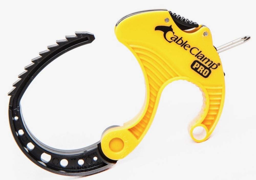 Cable Clamp Pro Medium gul &amp; sort