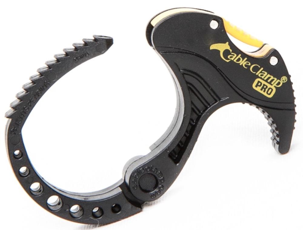 Cable Clamp Pro Small gul &amp; sort