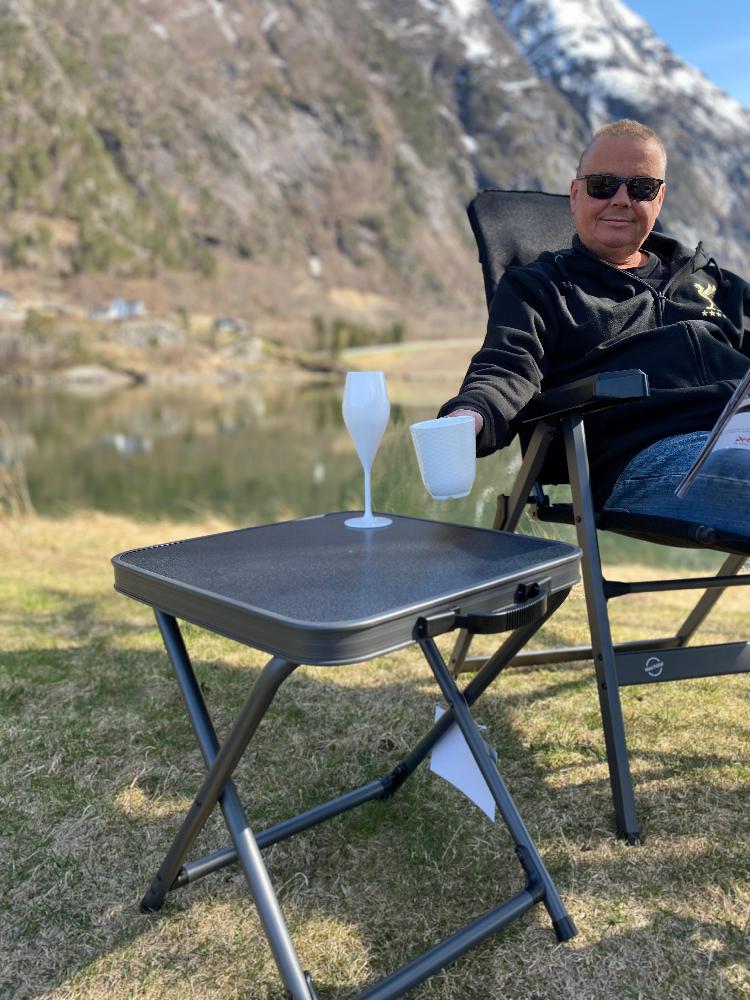 Krakk Trollveggen m/bordplate svart