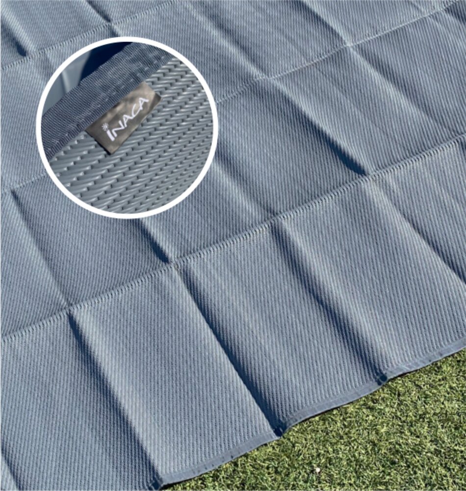 Markisematte 550 x 250 cm grå