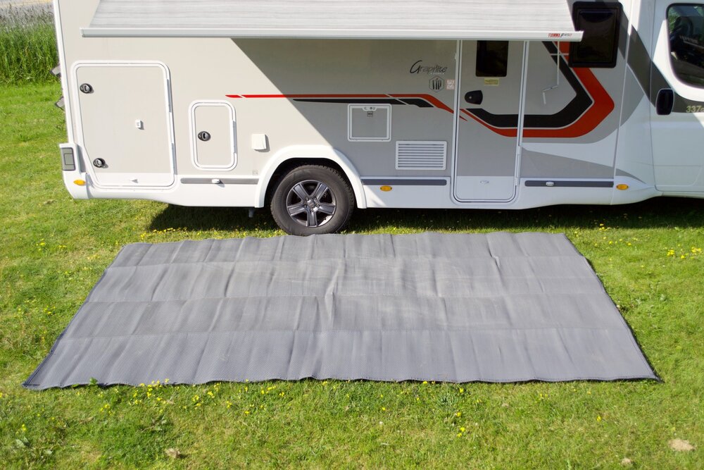 Markisematte 450 x 250 cm grå