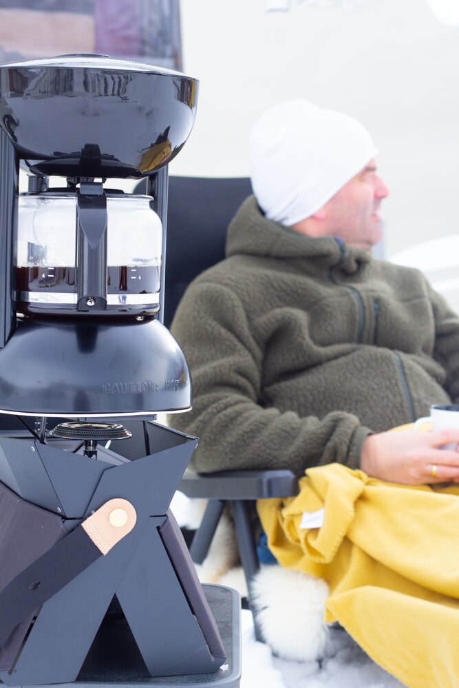 Kaffetrakter Home Away for gassbluss 1l