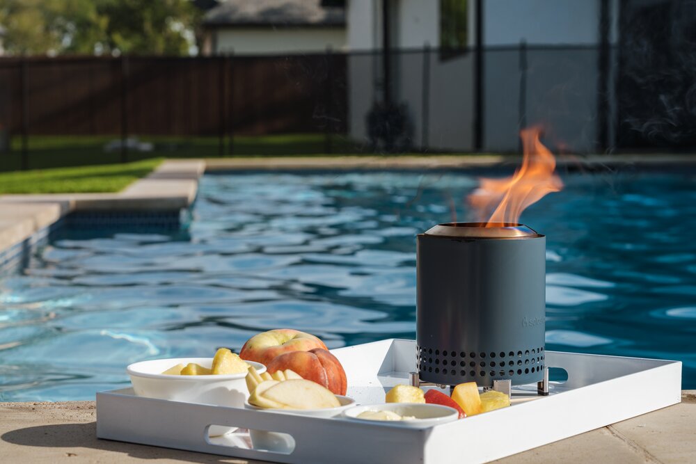 Mesa bålpanne 17,3 cm x 13 cm blå