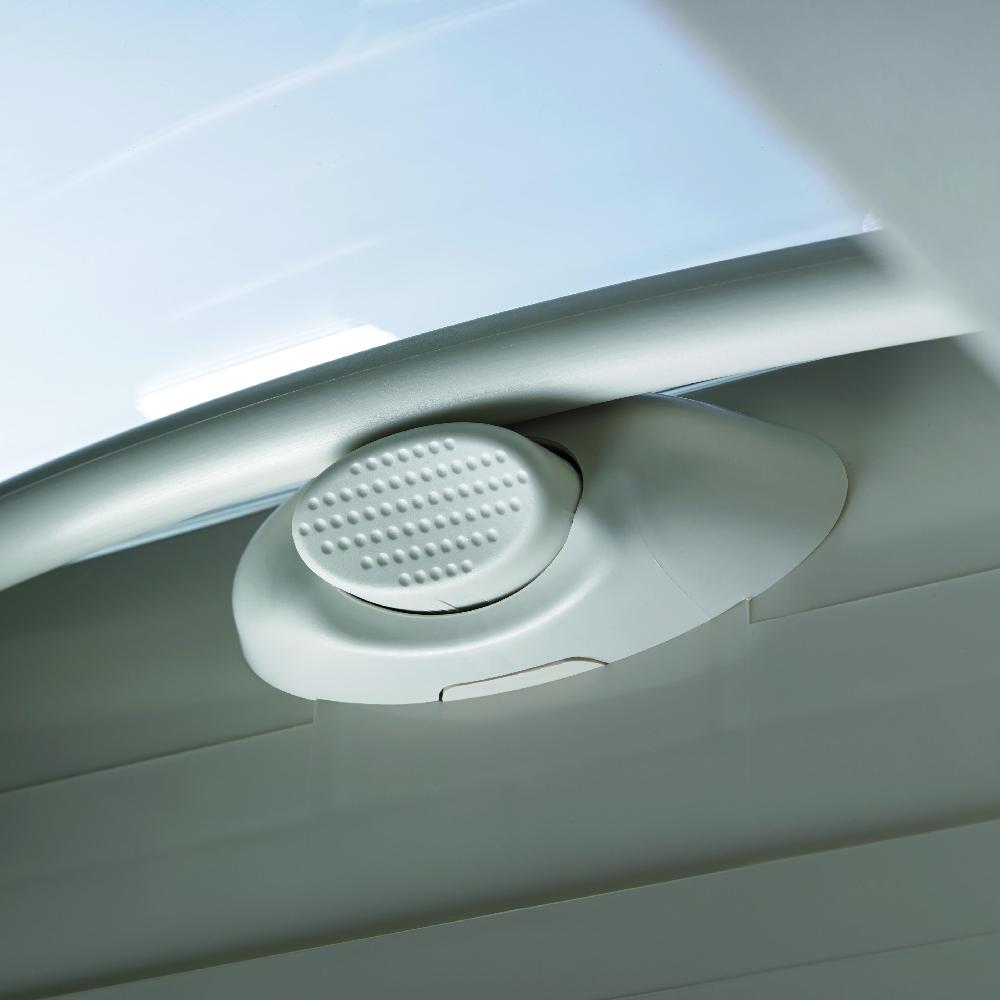 Mini Heki Style 400x400 mm u/mekanisk lufting m/blending