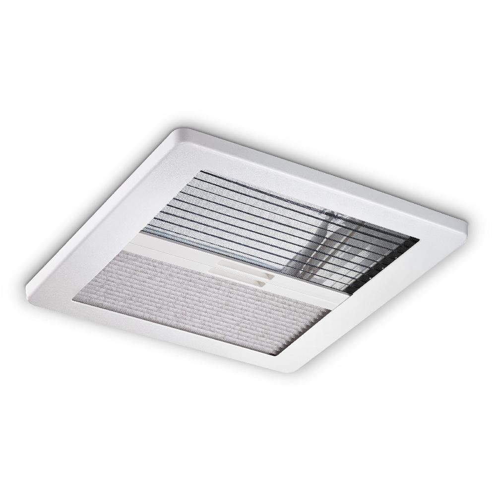 Mini Heki Style 400x400 mm m/mekanisk lufting og blending