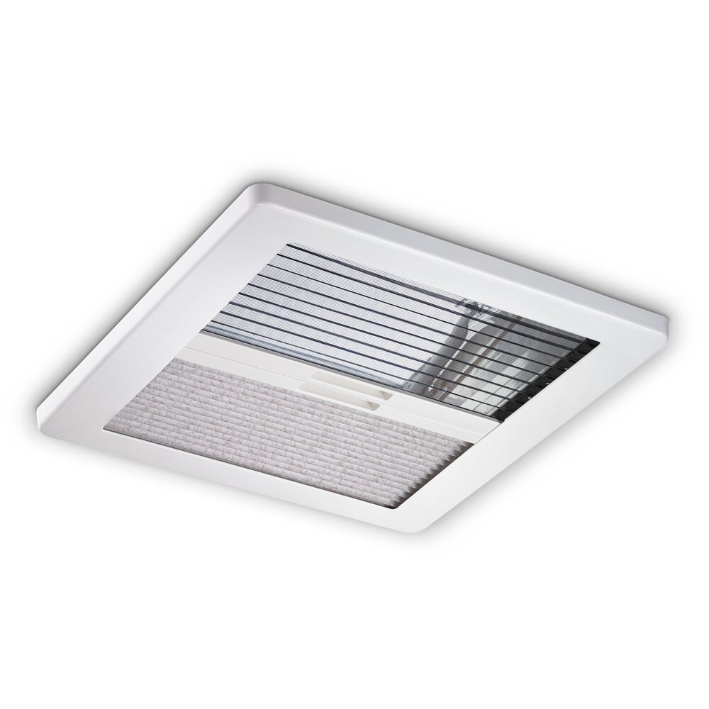 Mini Heki Style 400x400 mm u/mekanisk lufting m/blending