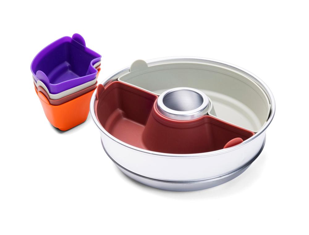 Silikonform til Omnia fritidsovn 6 deler