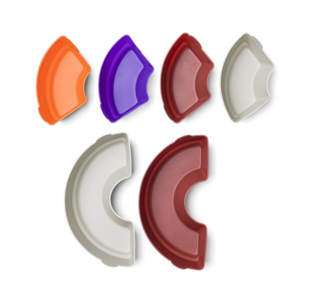 Silikonform til Omnia fritidsovn 6 deler