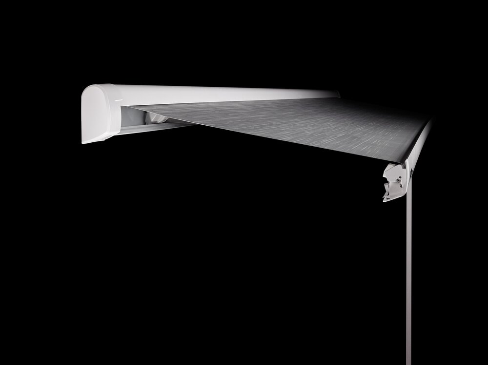 Omnistor 5200 Markise Antracite kassett 300 Mystic Grey