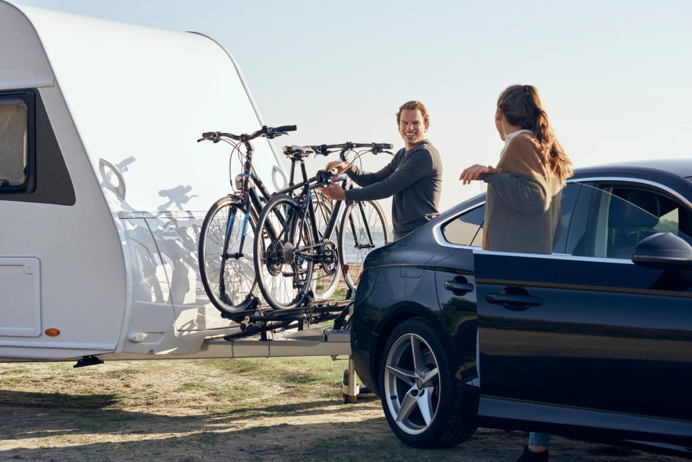 Sykkelstativ Caravan Superb XT A-ramme Svart