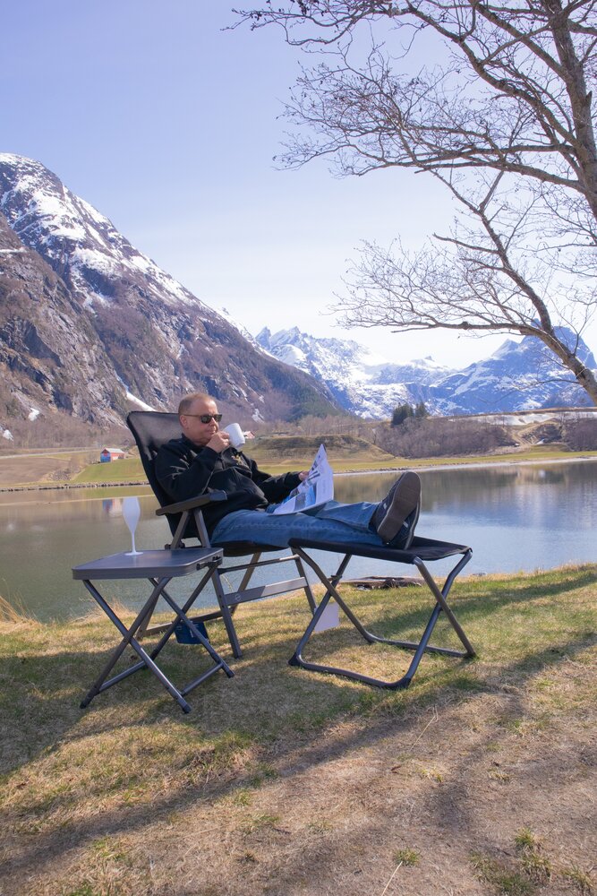 Fotskammel Vengetind 2D mesh svart