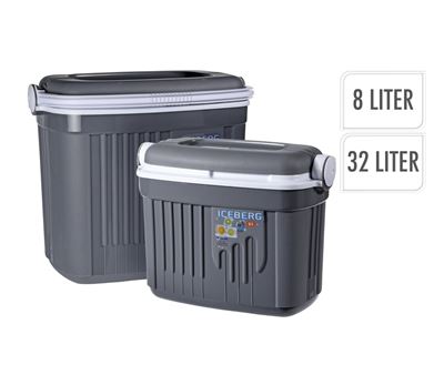 Kjøleboks passiv 2 stk 8 l og 32 l