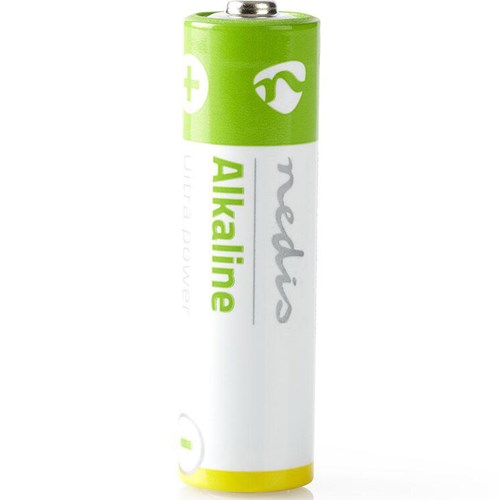 Alkaliske batterier AA 4 stk