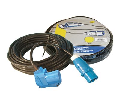 Kabelsett 25m 2x2,5 kv (vinklet) CEE Utvendig kabel