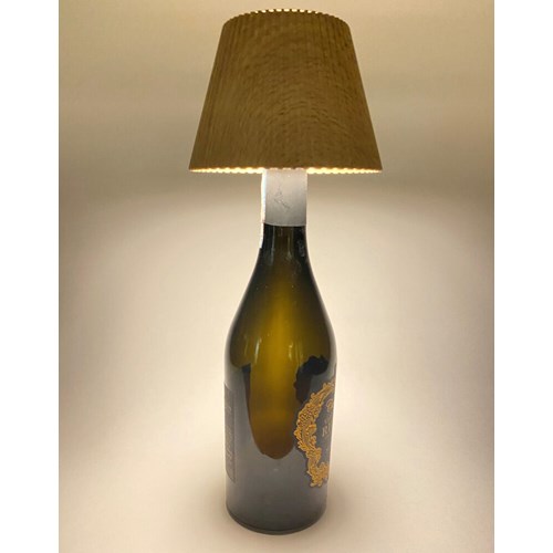 Lampe for vinflaske