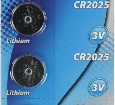 CR2025 Lithium Knappecellebatteri 3 V