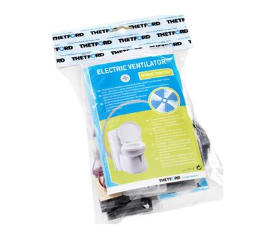 Elektrisk ventilator m/filter til toalett C-260