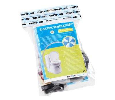 Elektrisk ventilator m/filter til toalett C-260