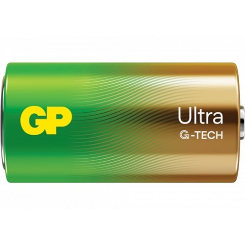 Husholdningsbatteri GP Ultra Alkaline C 2 stk