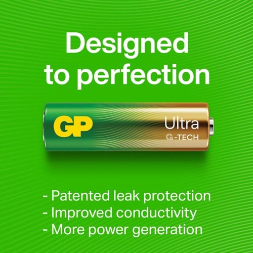 Husholdningsbatteri GP Ultra Alkaline 9 V
