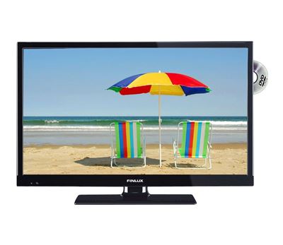 TV LED 22"  Riks-Tv, Satellitt, DVD, WiFi 12 V