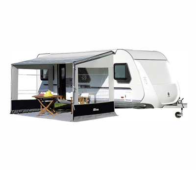 CaravanStore XL Sidepanel m/vindu grå