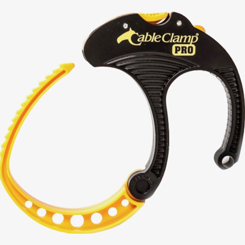 Cable Clamp Pro Large gul &amp; sort