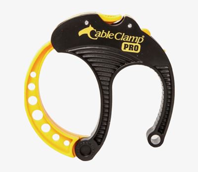 Cable Clamp Pro Large gul & sort