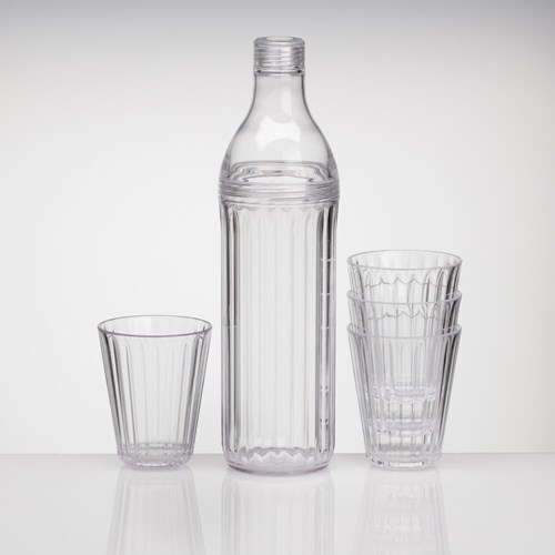 Vannkaraffel m/ glass Infuser 1 l