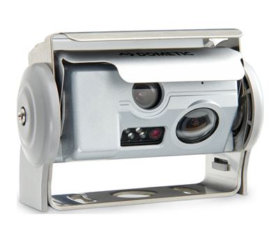 Ryggekamera CAM 44 NAV Dobbeltkamera m/ lukker sølv