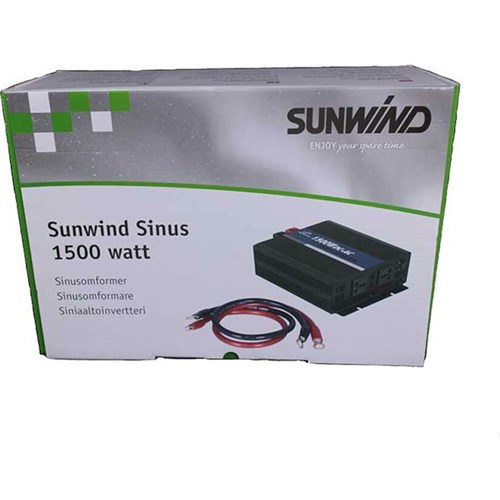 Sinusomformer 1500 W 12 V -230 V