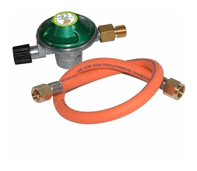 Gassregulator m/slange for gassboks - Hild