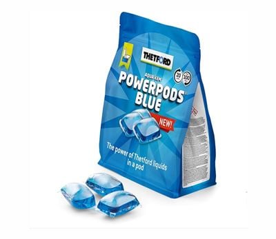 PowerPods Blue Sanitærvæske 20 doseringer