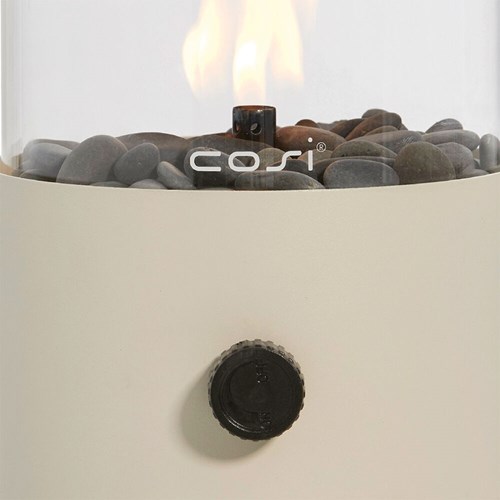Cosiscoop Gasslanterne Ivory/Hvit