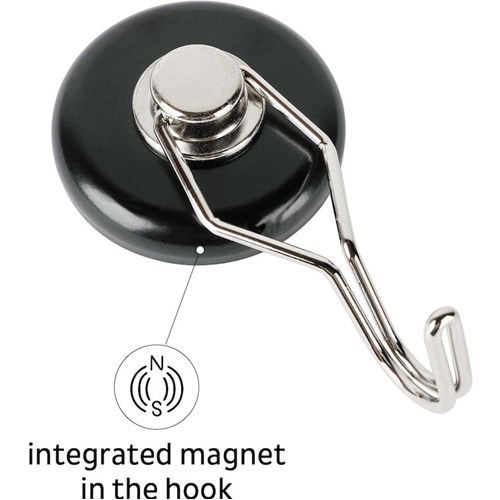 Magnetisk krok The One m/magnetpad svart/hvit